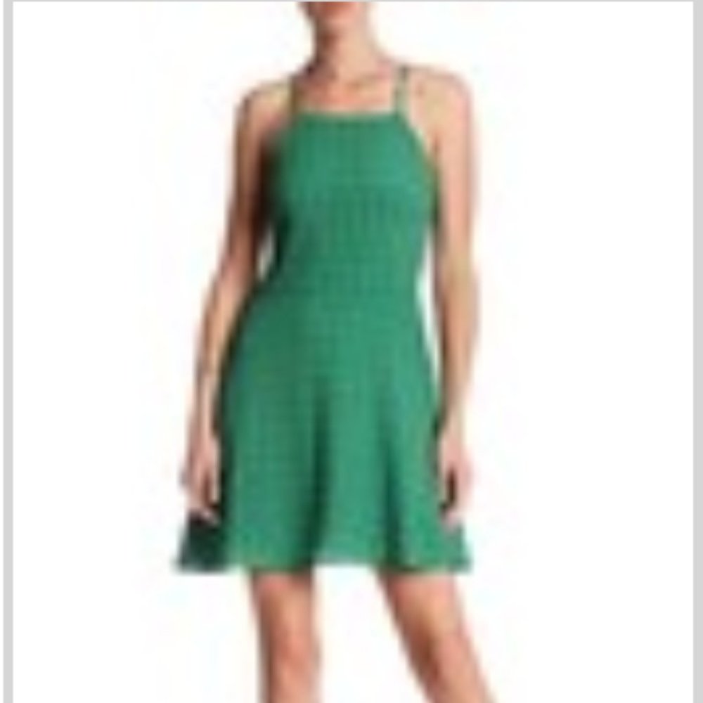 19 Cooper Open Back Green Dress